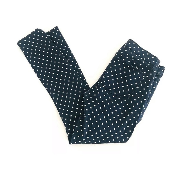J Crew | Womens Polka Dot Toothpick Jeans - Picture 4 of 10
